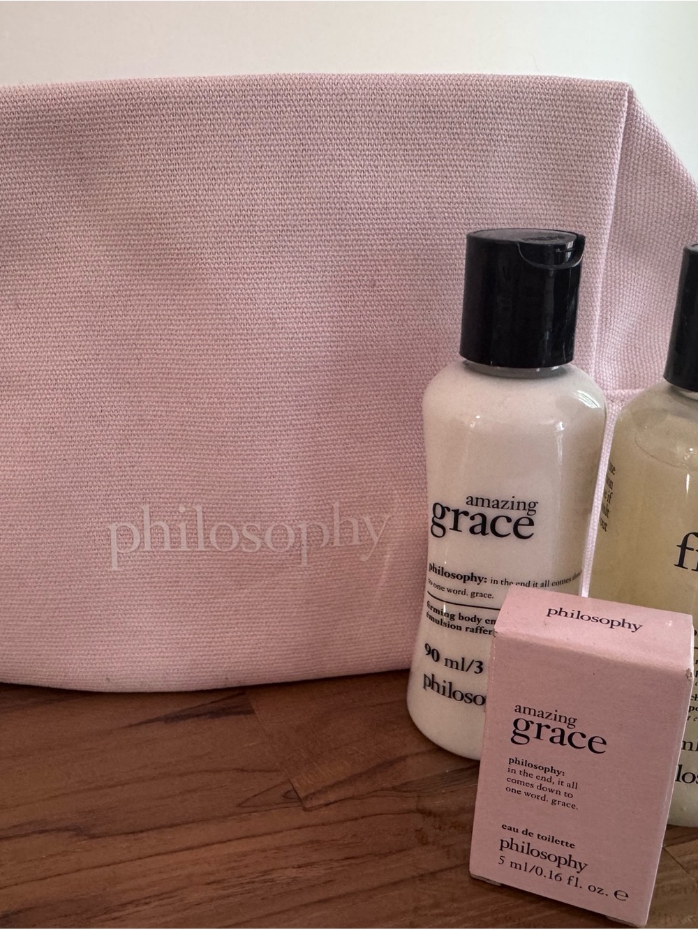 Philosophy Amazing Grace Set in Light Pink